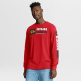 Chicago Blackhawks Fanatics Goal Crease Legacy Long Sleeve T-Shirt - Red | Fanatics online