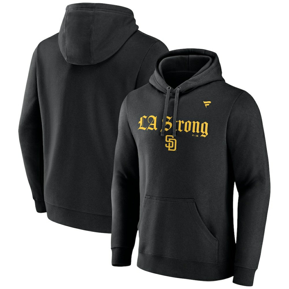 San Diego Padres Fanatics Unisex LA Strong Fleece Pullover Hoodie for sale