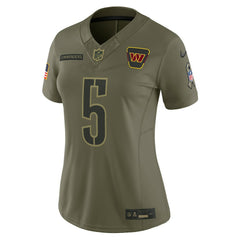 Jayden Daniels Washington Commanders Women's 2025 Salute to Service Limited Jersey - Olive - Nike
