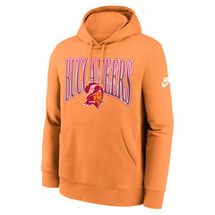 Tampa Bay Buccaneers Full Blitz Club Fleece Pullover Hoodie - Orange - Nike