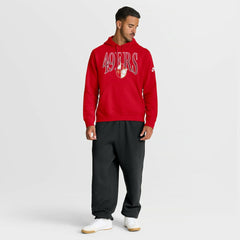 San Francisco 49ers Full Blitz Club Fleece Pullover Hoodie - Scarlet - Nike