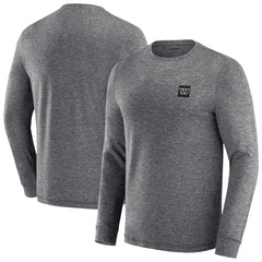 Washington Commanders J. Palmer Four Down Long Sleeve T-Shirt - Heather Black - NFL