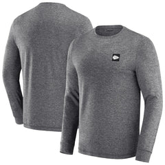 Kansas City Chiefs J. Palmer Four Down Long Sleeve T-Shirt - Heather Black - NFL