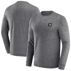 Minnesota Vikings J. Palmer Four Down Long Sleeve T-Shirt - Heather Black - NFL