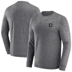 Miami Dolphins J. Palmer Four Down Long Sleeve T-Shirt - Heather Black - NFL