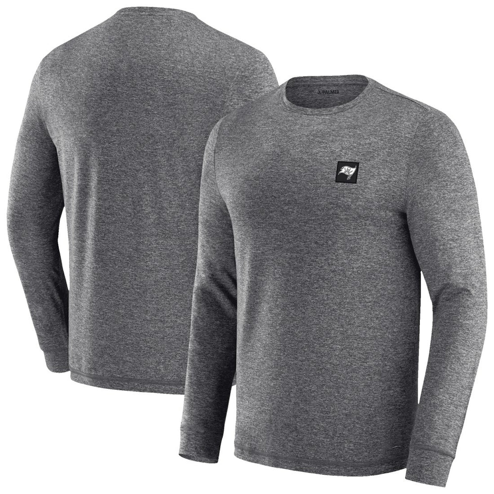 Tampa Bay Buccaneers J. Palmer Four Down Long Sleeve T-Shirt - Heather Black - NFL