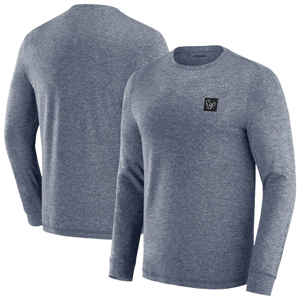 Houston Texans J. Palmer Four Down Long Sleeve T-Shirt - Navy - NFL