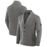 Washington Commanders J. Palmer The Playmaker Cardigan Raglan Sweater - Graphite - NFL