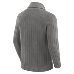 Minnesota Vikings J. Palmer The Playmaker Cardigan Raglan Sweater - Graphite - NFL