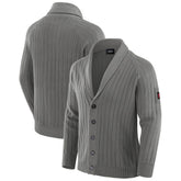 New York Giants J. Palmer The Playmaker Cardigan Raglan Sweater - Graphite - NFL