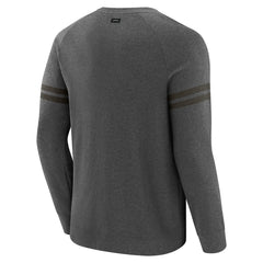 Tampa Bay Buccaneers J. Palmer Players Lounge Raglan Tri-Blend Sweatshirt - Dark Heather Gray - NFL