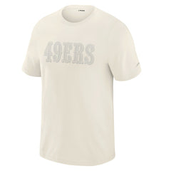 San Francisco 49ers J. Palmer Play Action Tri-Blend Performance T-Shirt - Cream - NFL