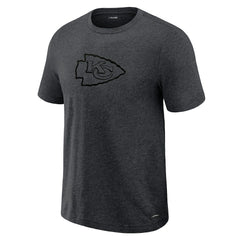 Kansas City Chiefs J. Palmer Players Lounge Tri-Blend T-Shirt - Graphite - NFL
