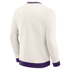 Baltimore Ravens Darius Rucker Collection Colorblock Pullover Sweatshirt - Cream - Fanatics