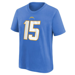 Ladd McConkey Los Angeles Chargers Youth Player Name & Number T-Shirt - Powder Blue - Nike