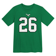 Saquon Barkley Philadelphia Eagles Preschool Player Name & Number T-Shirt - Kelly Green - Nike