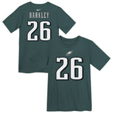 Saquon Barkley Philadelphia Eagles Preschool Player Name & Number T-Shirt - Midnight Green - Nike