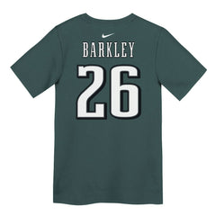Saquon Barkley Philadelphia Eagles Preschool Player Name & Number T-Shirt - Midnight Green - Nike