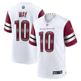 Tress Way Washington Commanders Game Jersey - White - Nike