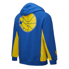 Mitchell & Ness Golden State Warriors Hardwood Classics Team Origins Fleece Pullover Hoodie Royal