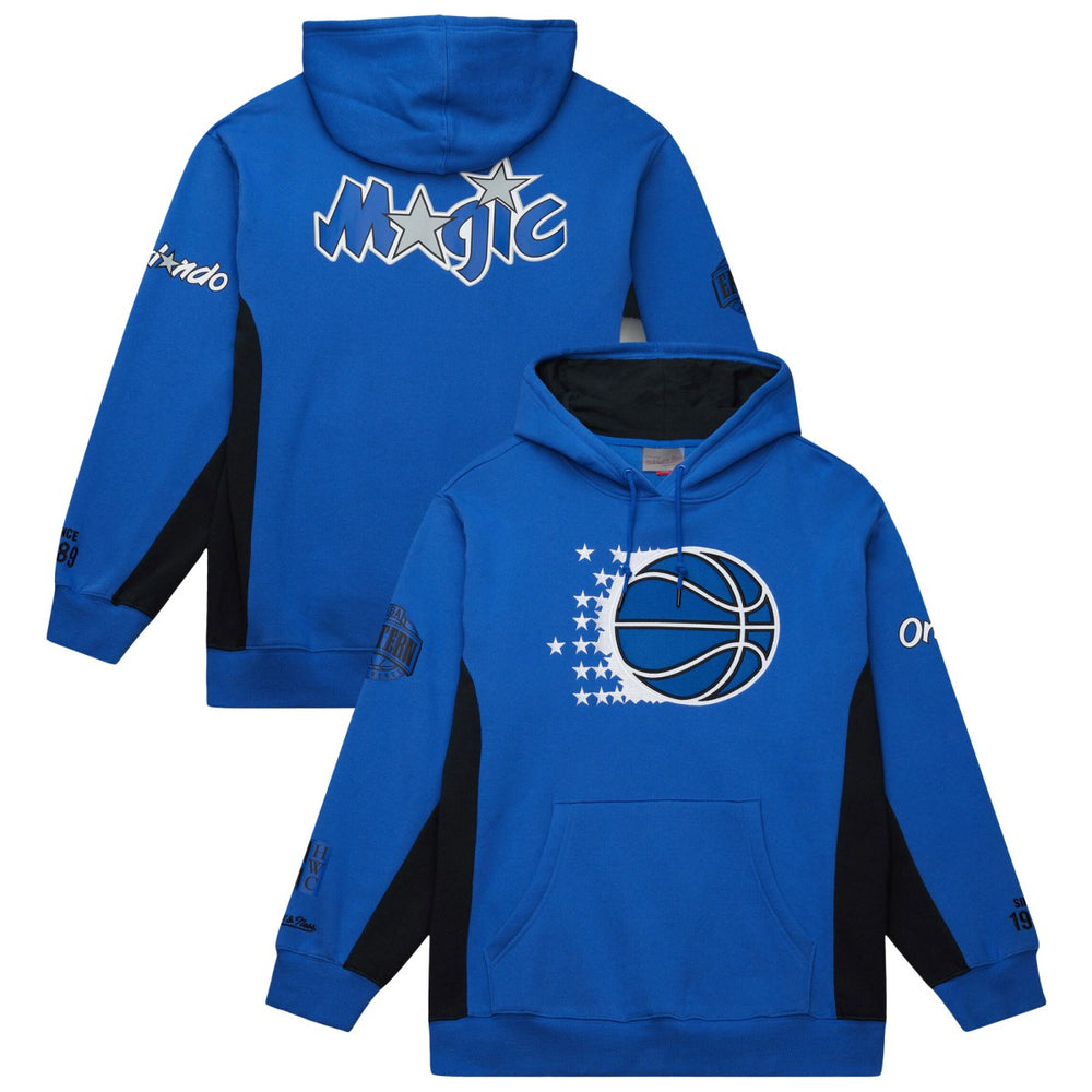 Mitchell & Ness Orlando Magic Hardwood Classics Team Origins Fleece Pullover Hoodie Blue