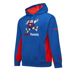 Mitchell & Ness Denver Nuggets Hardwood Classics Team Origins Fleece Pullover Hoodie Royal