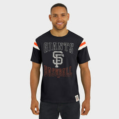 San Francisco Giants Darius Rucker Collection by Fanatics Distressed Sleeve Stripe T-Shirt Near Me