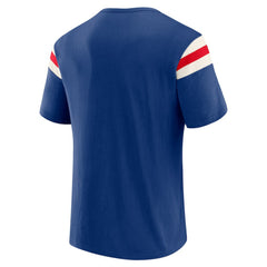 Chicago Cubs Darius Rucker Collection by Fanatics Distressed Sleeve Stripe T-Shirt for sale