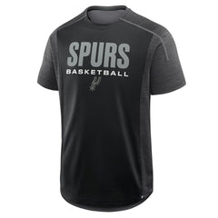 Fanatics San Antonio Spurs Inbound Pass Play Practice T-Shirt Black