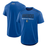 Fanatics Dallas Mavericks Inbound Pass Play Practice T-Shirt Blue