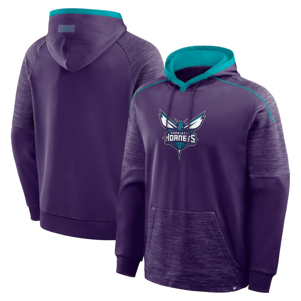 Fanatics Charlotte Hornets Pick & Roll Defender Pullover Hoodie Purple