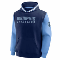Fanatics Memphis Grizzlies Half Court Shot Clock Fastbreak Hoodie Navy/Blue