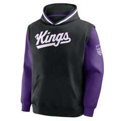 Fanatics Sacramento Kings Half Court Shot Clock Fastbreak Hoodie Black/Purple