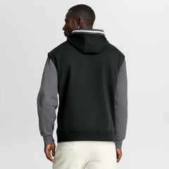 Fanatics San Antonio Spurs Half Court Shot Clock Fastbreak Hoodie Black/Gray