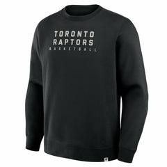 Fanatics Toronto Raptors Crossover Collection Defensive Rotation Drill Premium Pullover Sweatshirt Black