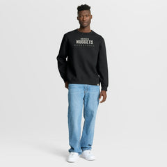 Fanatics Denver Nuggets Crossover Collection Defensive Rotation Drill Premium Pullover Sweatshirt Black