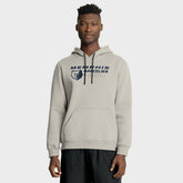 Fanatics Memphis Grizzlies Crossover Collection Blocked Shot Premium Pullover Hoodie Off White