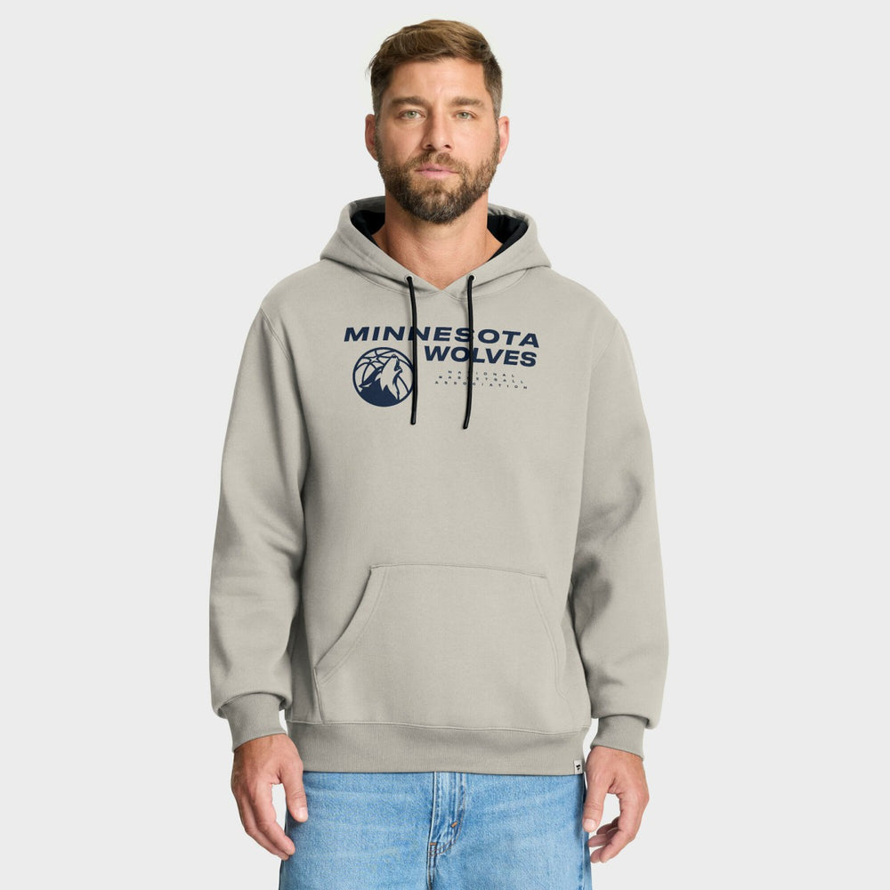 Fanatics Minnesota Timberwolves Crossover Collection Blocked Shot Premium Pullover Hoodie Off White