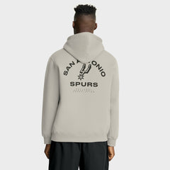 Fanatics San Antonio Spurs Crossover Collection Blocked Shot Premium Pullover Hoodie Off White