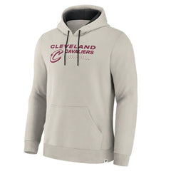 Fanatics Cleveland Cavaliers Crossover Collection Blocked Shot Premium Pullover Hoodie Off White