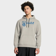 Fanatics Dallas Mavericks Crossover Collection Blocked Shot Premium Pullover Hoodie Off White