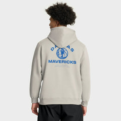 Fanatics Dallas Mavericks Crossover Collection Blocked Shot Premium Pullover Hoodie Off White