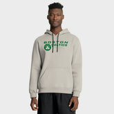 Fanatics Boston Celtics Crossover Collection Blocked Shot Premium Pullover Hoodie Off White