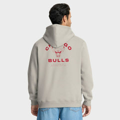 Fanatics Chicago Bulls Crossover Collection Blocked Shot Premium Pullover Hoodie Off White