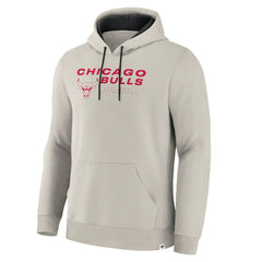 Fanatics Chicago Bulls Crossover Collection Blocked Shot Premium Pullover Hoodie Off White