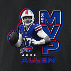 Josh Allen Buffalo Bills 2024 NFL MVP T-Shirt - Black - NFL