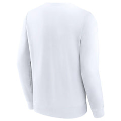 Philadelphia Eagles Super Bowl LIX Champions Iconic Victory Fleece Sweatshirt - White - Fanatics