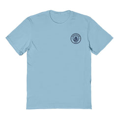 Manchester City Vive La Fete Women's Impressions Artwork T-Shirt Sky Blue