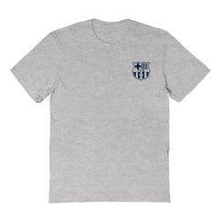 Barcelona Vive La Fete Women's Impressions Artwork T-Shirt Heather Gray