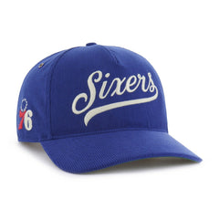 47 brand Philadelphia 76ers '47 Golden Age Relaxed Corduroy Hitch Adjustable Hat Royal